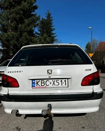 Peugeot 406 cena 4900 przebieg: 110000, rok produkcji 2003 z Bochnia małe 79